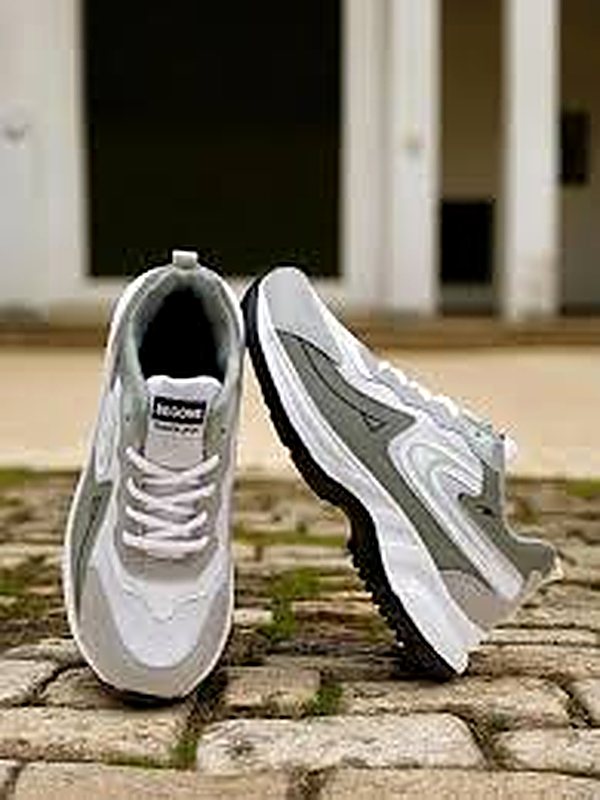 Street Chunky Grey Chunky Sneakers for men