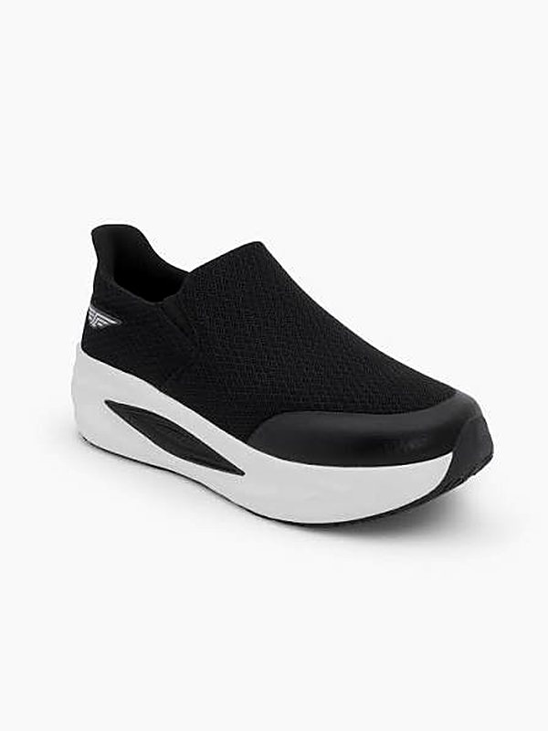 Easy Step Black Slip-On Walking Shoes for women
