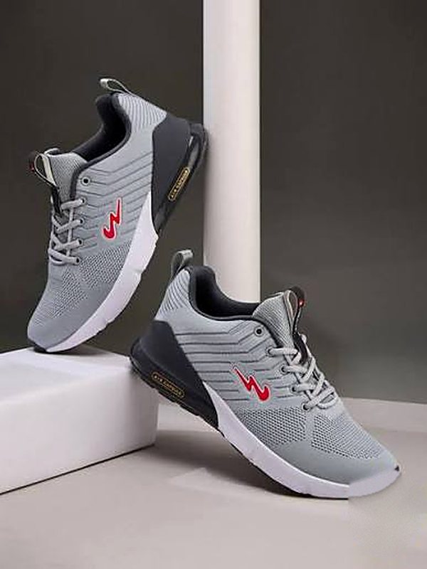 Air Knit Runner Grey Sports Shoes for men