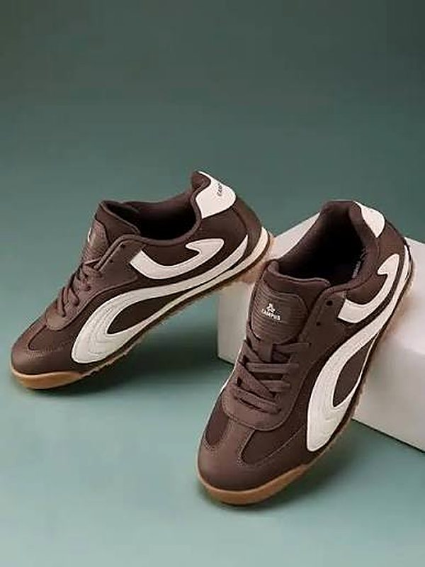 Retro Court Brown Sneakers for men